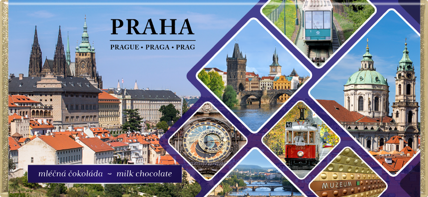 90-PRG-34 Praha | mléčná čokoláda 32%