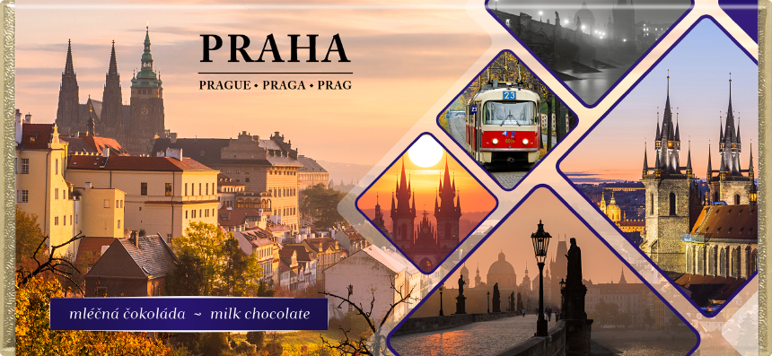 90-PRG-35 Praha | mléčná čokoláda 32%