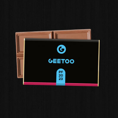 Reklamní čokoláda pro Geetoo Holding a.s.